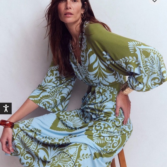Boden Dresses & Skirts - Boden Nell Kimono Midi Dress Size 8